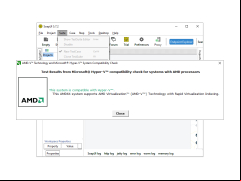 AMD Virtualization Technology and Microsoft Hyper-V System Compatibility Check Utility - main-screen