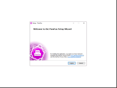 PamFax (32-bit) - welcome-screen-setup