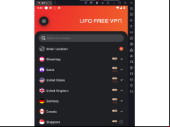 UFO VPN - servers